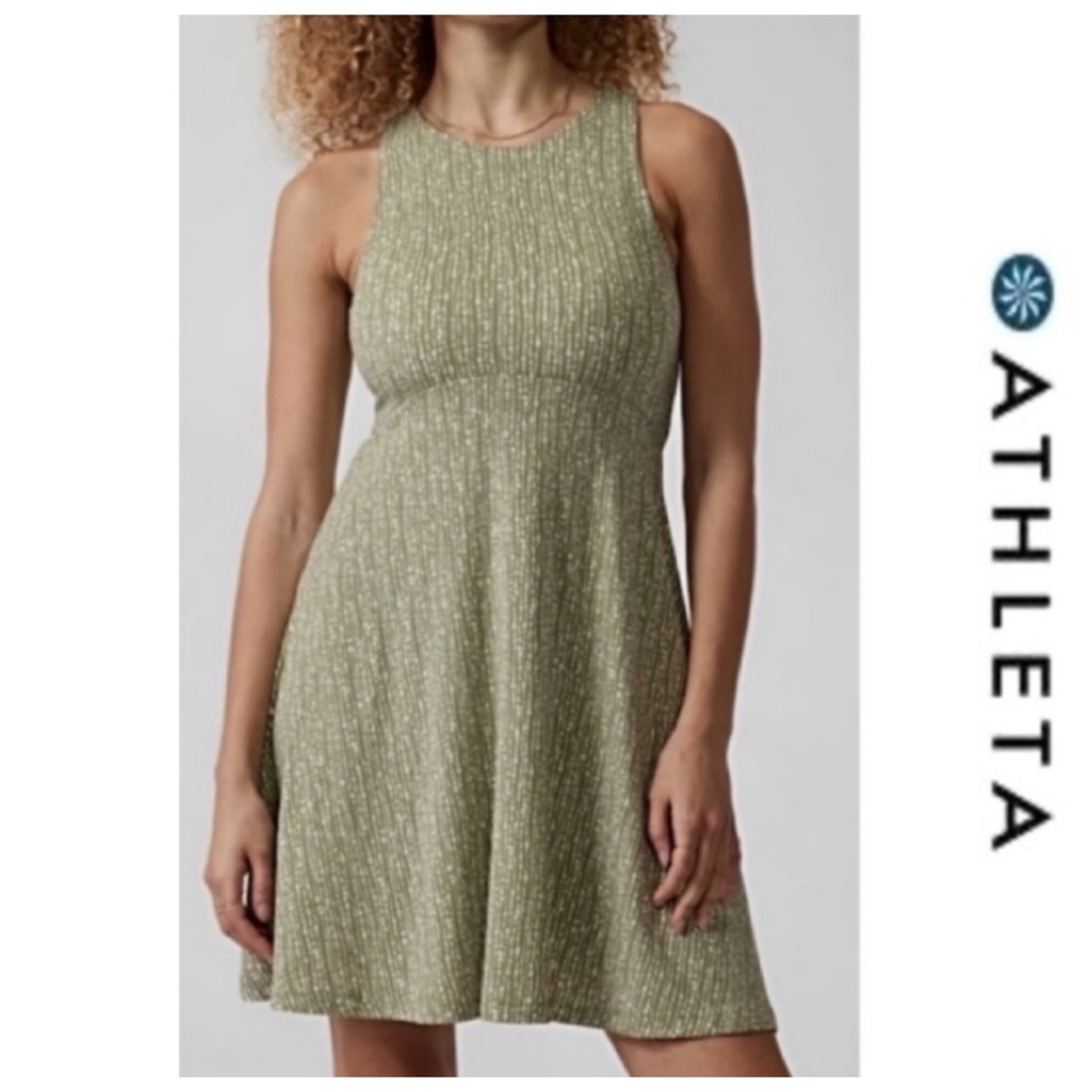 🚩🚩2-DAY SALE!🚩🚩NWTS-$80 ATHLETA Santorini Dress L Curved Empire Waist